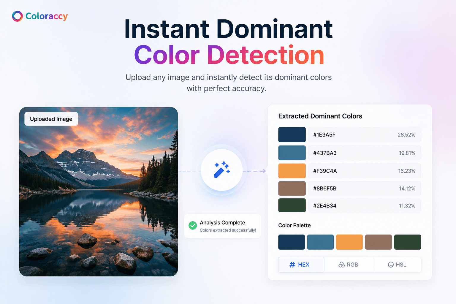 Instant Dominant Color Detection
